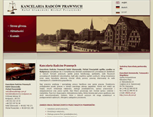 Tablet Screenshot of kancelariagp.com.pl